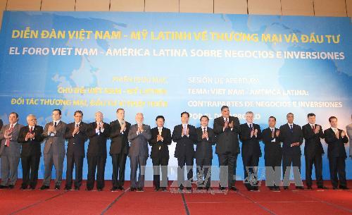 ฟอรั่มการค้าการลงทุนเวียดนาม-ลาตินอเมริกา  มุ่งลดช่องว่างด้านภูมิศาสตร์และกระชับความร่วมมือด้านการลงทุน